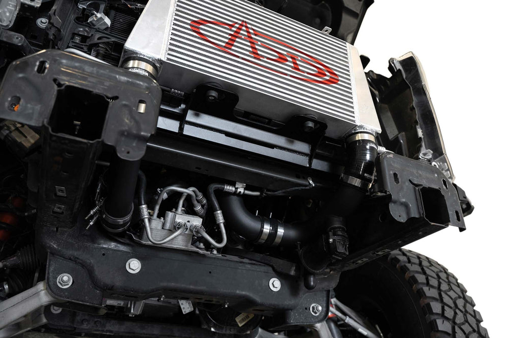 2017-2020 Ford F-150, F-150 Raptor High Mount Intercooler Upgrade Kit Addictive Desert Designs