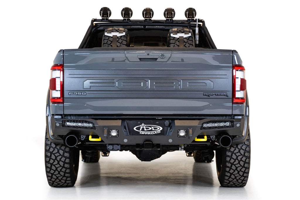 2021-2025 Ford Raptor HoneyBadger Rear Bumper Addictive Desert Designs