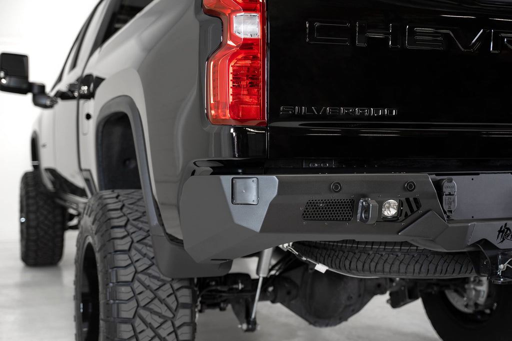 2020-2023 GMC Sierra 2500 3500, 2020-2023 Chevrolet Silverado 2500/3500 Bomber HD Rear Bumper Addictive Desert Designs