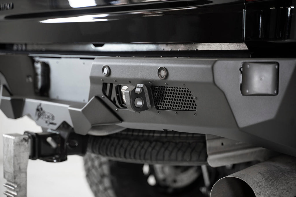 2020-2023 GMC Sierra 2500 3500, 2020-2023 Chevrolet Silverado 2500/3500 Bomber HD Rear Bumper Addictive Desert Designs