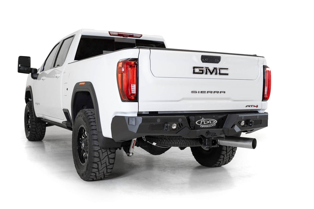 2020-2023 GMC Sierra 2500 3500, 2020-2023 Chevrolet Silverado 2500/3500 Bomber HD Rear Bumper Addictive Desert Designs