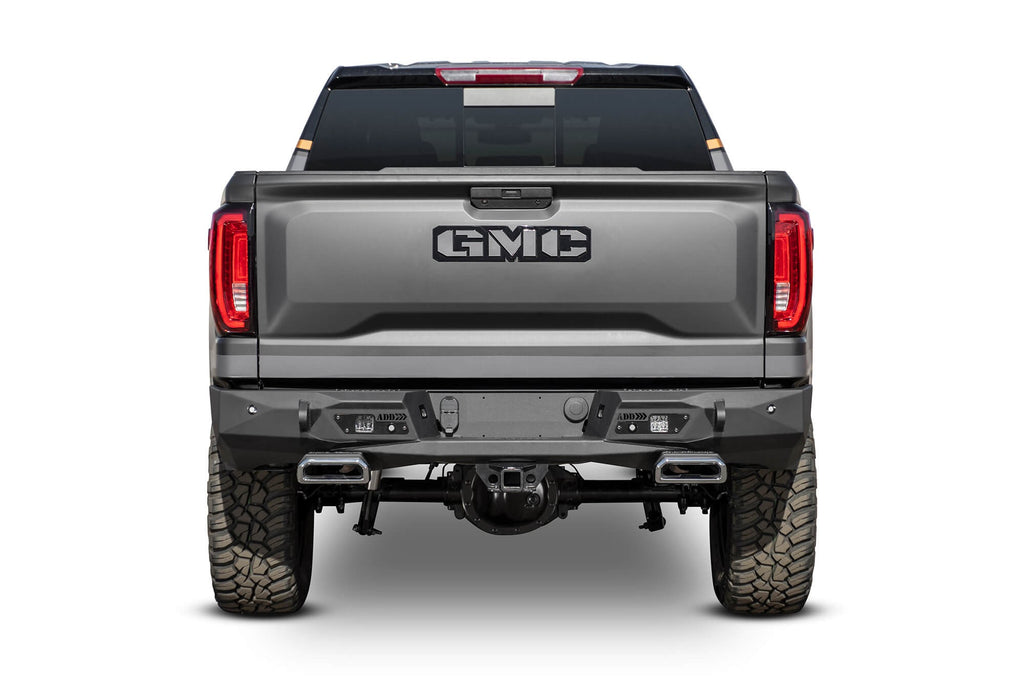 2019-2022 Chevrolet Silverado 1500 GMC Sierra 1500 Stealth Fighter Rear Bumper Addictive Desert Designs