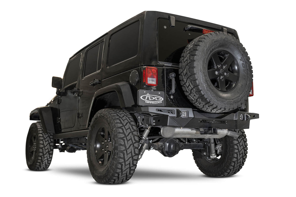 2007-2018 Jeep Wrangler JK Stealth Fighter Rear Bumper Addictive Desert Designs