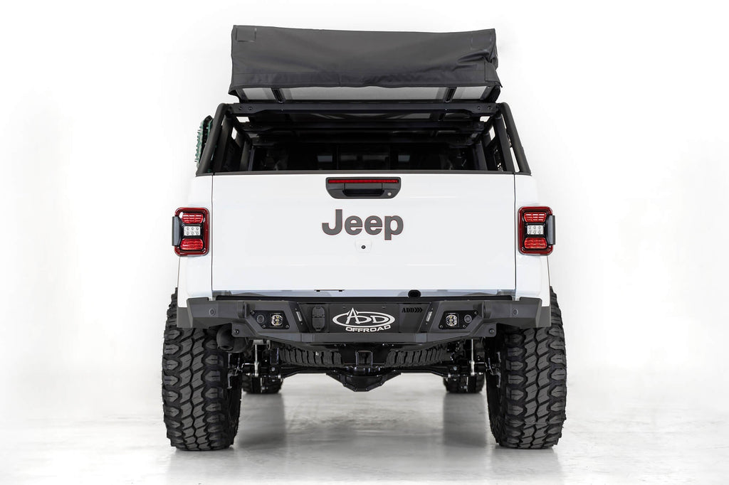 2020-2025 Jeep Gladiator JT Stealth Fighter Rear Bumper Addictive Desert Designs