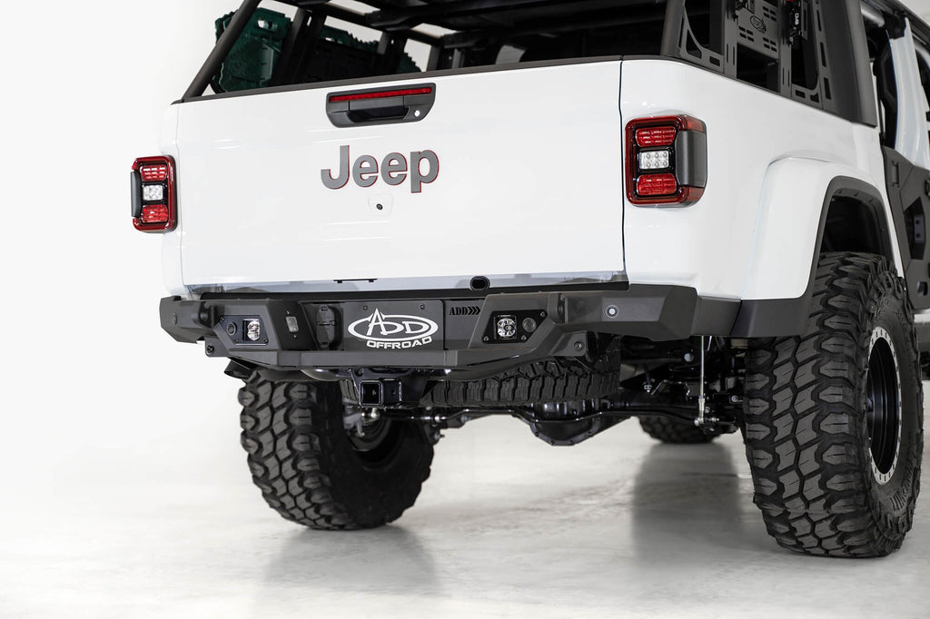 2020-2025 Jeep Gladiator JT Stealth Fighter Rear Bumper Addictive Desert Designs